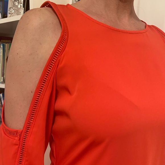 Dresses, LAUNDRY, size 2, color red-coral - Picture 4 of 6